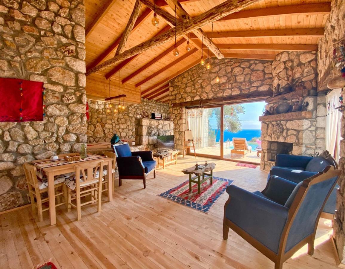 Shavilla Kalkan - Yali ' Da Korunakli 1+1 Villa Patara Kültér fotó