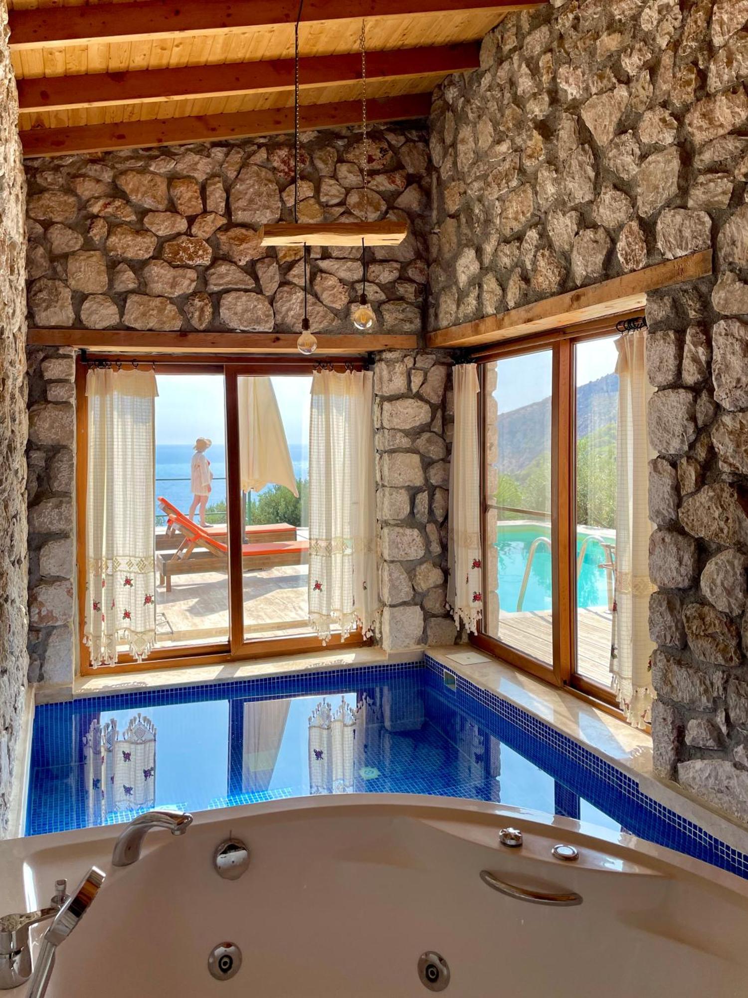 Shavilla Kalkan - Yali ' Da Korunakli 1+1 Villa Patara Kültér fotó