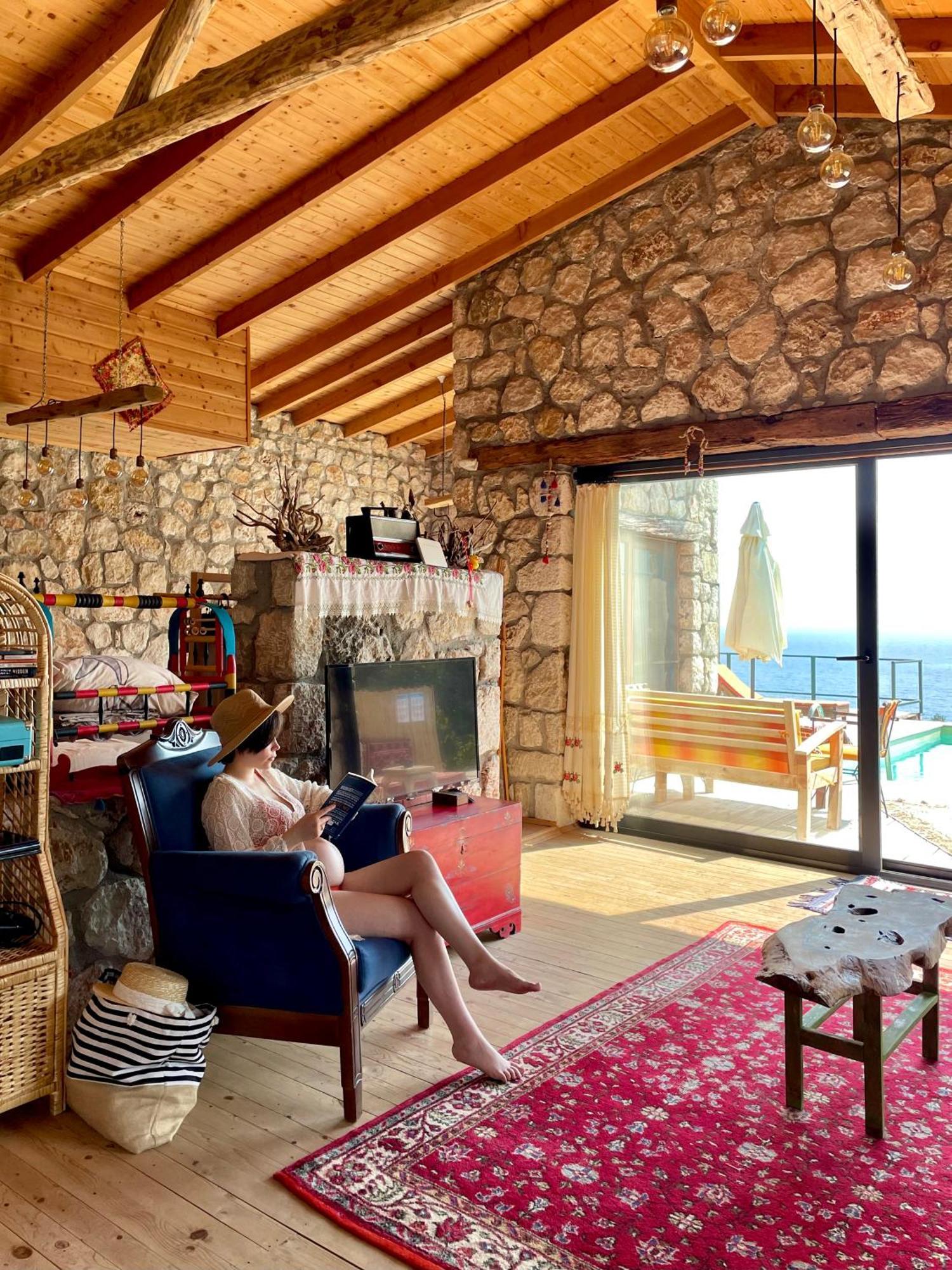 Shavilla Kalkan - Yali ' Da Korunakli 1+1 Villa Patara Kültér fotó