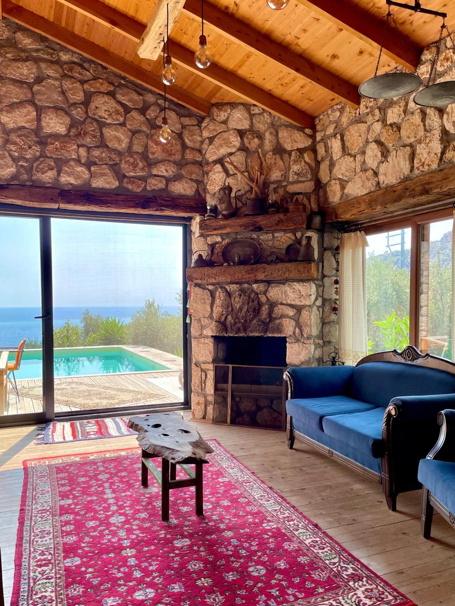 Shavilla Kalkan - Yali ' Da Korunakli 1+1 Villa Patara Kültér fotó